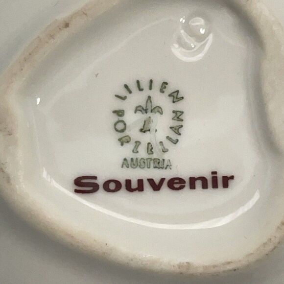 Hotel Imperial Wien Vintage Ashtray Souvenir Vienna Austria Lilien Porzellan - Picture 11 of 11